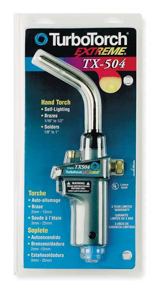 Turbotorch Torch, Hand, Swirl Flame 0386-1293
