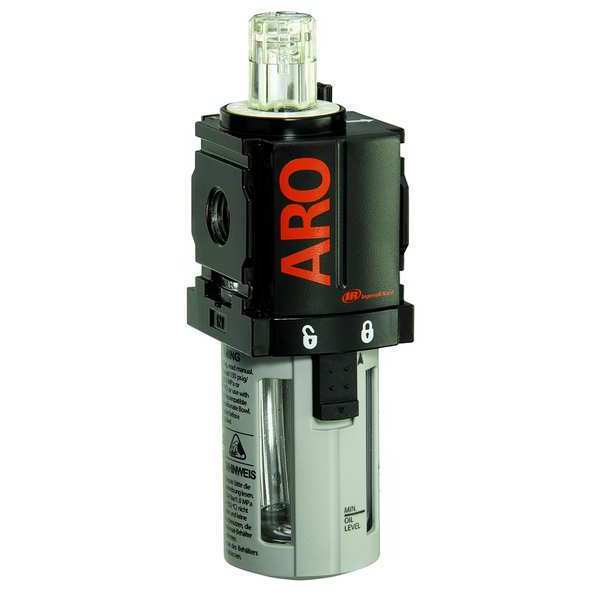 Aro Air Line Lubricator, 3/4In, 222cfm, 150 psi L36351-100
