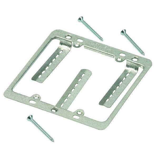 Eaton B-Line Communication Mounting Bracket, NOVAL Accessory, 2 Gang, Pre-Galvanized Steel, Gang Box BB20L