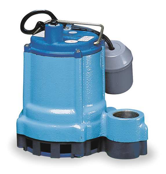 Little Giant Pump Effluent Pump, 4/10 HP, 9A 509933