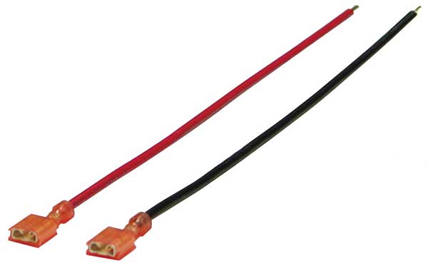Altronix 2 - 8 In Battery Leads, Red & Black BL2