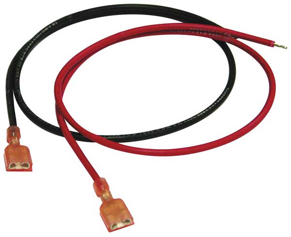 Altronix 2 - 18 In Battery Leads, Red & Black BL3