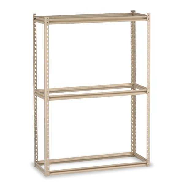 Tennsco Boltless Shelving Unit, 15"D x 69"W x 60"H, 3 Shelves, Steel ZKMS-691560