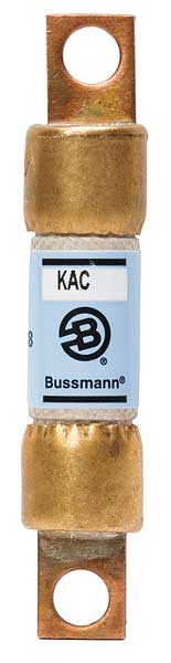 Eaton Bussmann Semiconductor Fuse, KAC Series, 25A, Fast-Acting, 600V AC, Bolt-On KAC-25