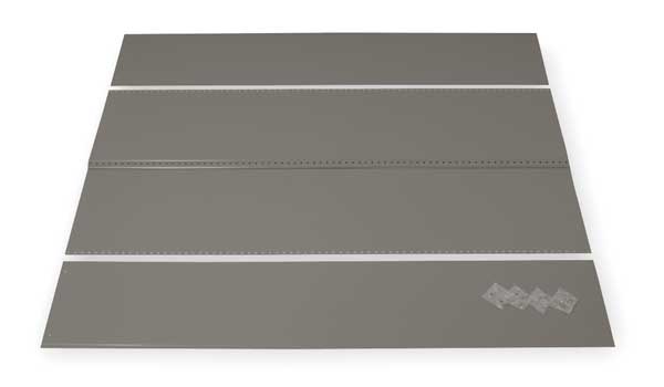 Edsal Panel Kit, Gry, 36 In. W, 18 In. D, 85 In. H CPN040