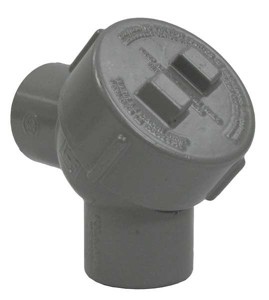 Killark Capped Elbow, 90 Deg, Haz Loc, 1-1/2In, AL Y-5