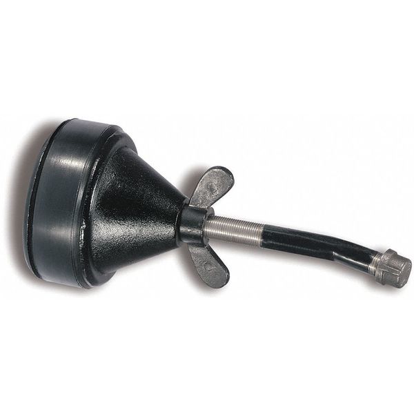 Cherne Bypass Plug, Mechanical, 4 In, Cast Iron 268048