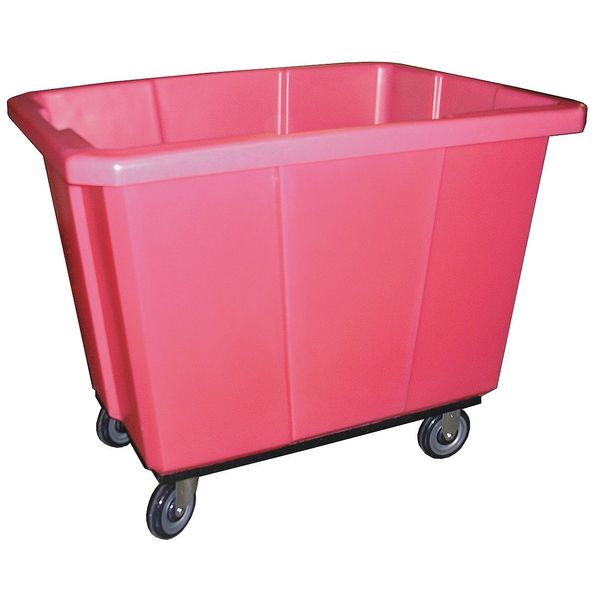 Bayhead Products Cube Truck, MDPE, Red, 20.0 cu. ft. UT-16 RED