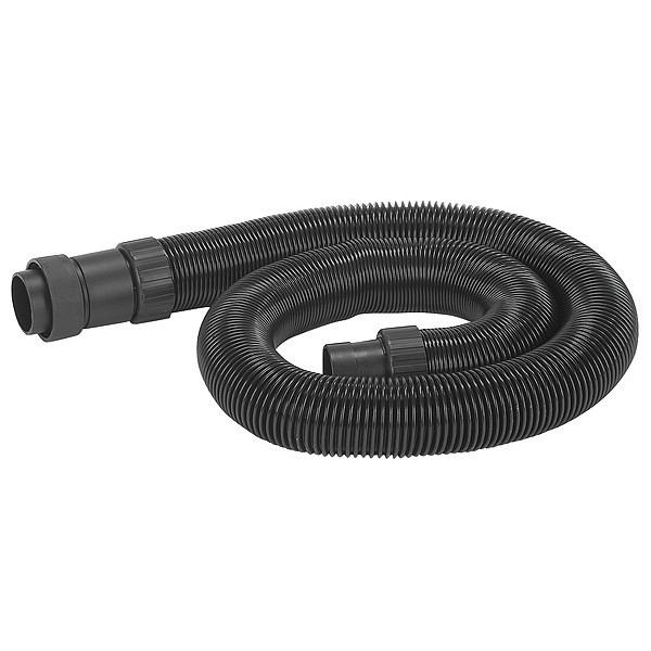 Dayton Stretchable Vacuum Hose, 2-1/2 In x 12 ft 4UAC9