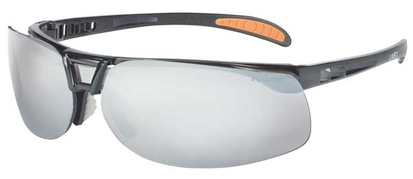 Honeywell Uvex Safety Glasses, Gray Mirror Scratch-Resistant S4203