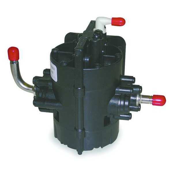 Shurflo Diaphragm Pump, Polypropylene, Buna N, 0.6 GPM 166-200-46