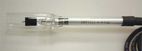 Ysi Glass Conductivity Cell, 0 to 25 ms/cm 3256