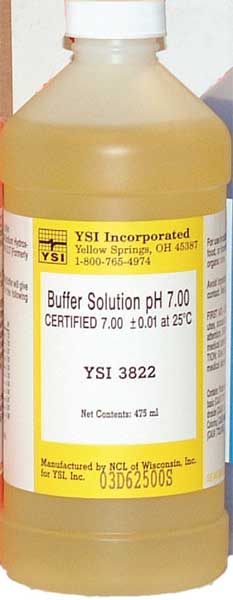 Ysi Buffer Solution, pH, 7.00, Pt, PK6 3822