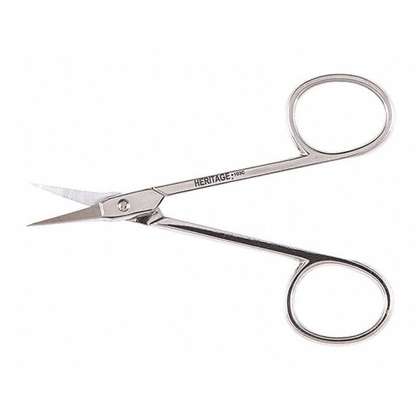 Klein Tools Embroidery Scissor, Fine Point. Curved Blade G103C