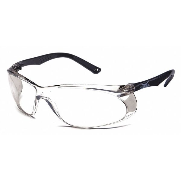 Condor Safety Glasses, Indoor/Outdoor Anti-Scratch 4VCK8