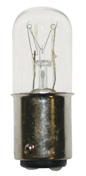 Lumapro LUMAPRO 7W, T6 Miniature Incandescent Light Bulb, Lumens: 30 C243-1