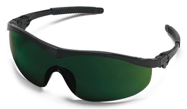 Condor Safety Glasses, Green Anti-Scratch 4VCA7