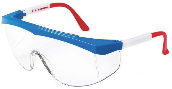 Condor Safety Glasses, Clear Anti-Scratch 4VCA2