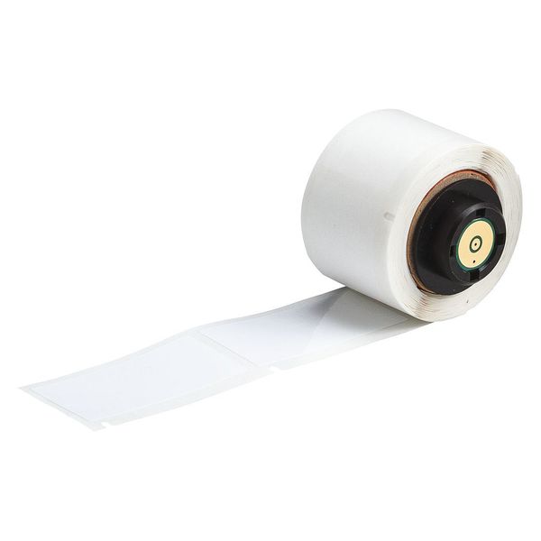 Brady Printer Label, White, Labels/Roll: 100 PTL-20-422