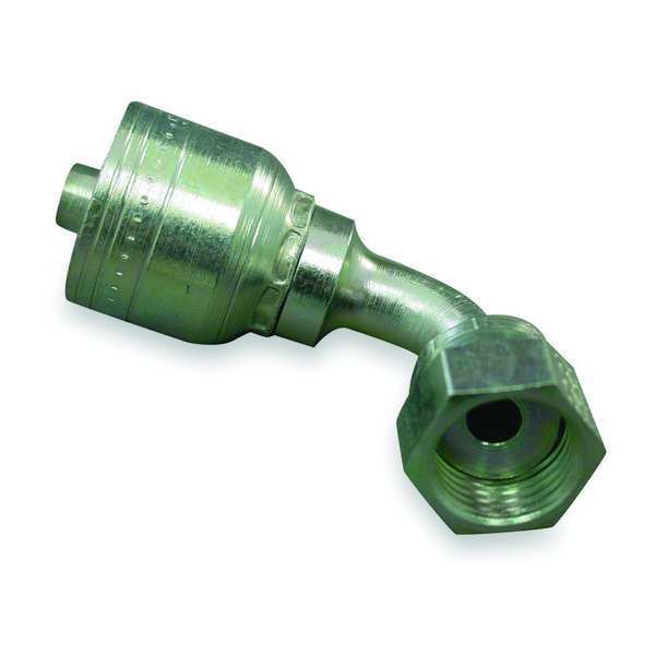 Eaton Aeroquip Fitting, Elbow, 3/4 In Hose, 1 7/16-12 ORS 1AA16FRB12