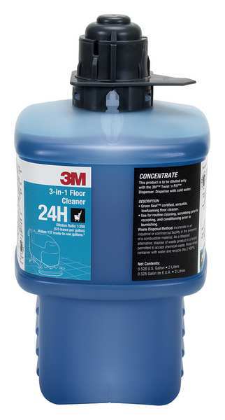 3M Floor Cleaner, 2L Bottle 24H