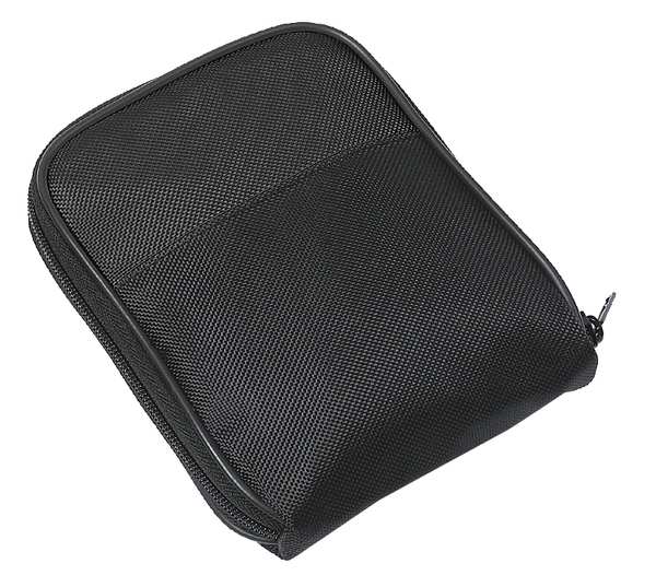 Zoro Select Carrying Case, Soft, Nylon, 1.3 x5.7x7.0 In 4WPH1
