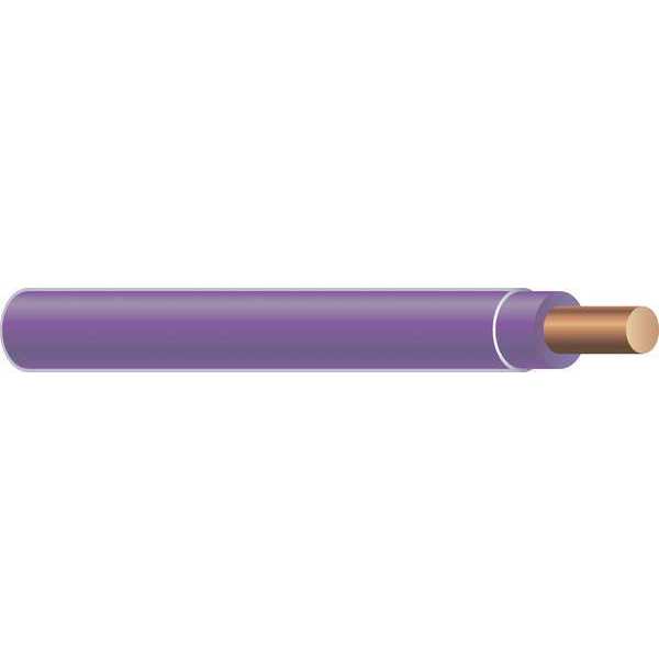 Southwire Building Wire, THHN, 10 AWG, 500 ft, Purple, Nylon Jacket, PVC Insulation 25333605