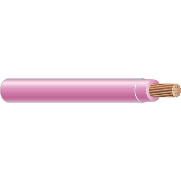 Southwire Building Wire, THHN, 10 AWG, 2,500 ft, Pink, Nylon Jacket, PVC Insulation 26053906