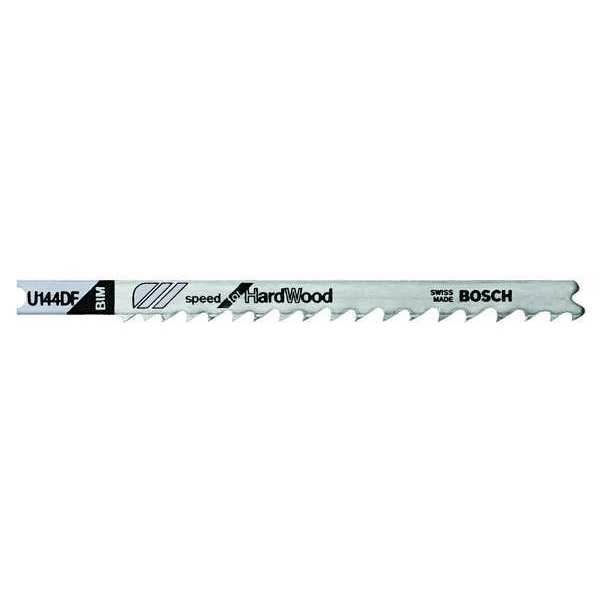 Bosch Jigsaw Blade, U-Shank, 4 In. L, PK5 U144DF