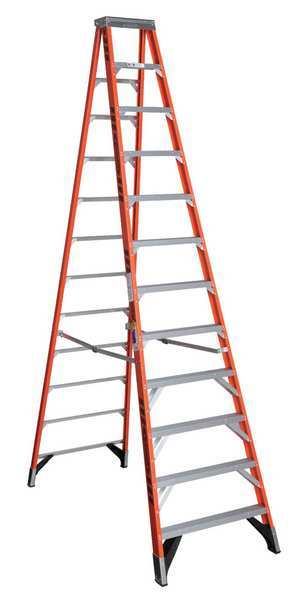 Fiberglass Podium Ladder - 11' Overall Height