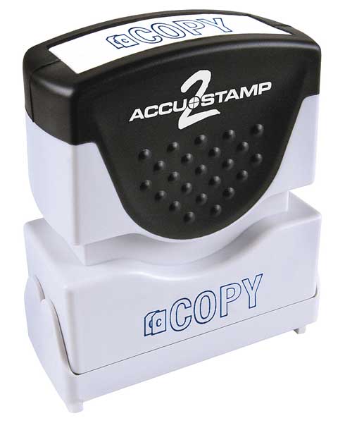Accu-Stamp2 Microban Message Stamp, Copy, 3/8" 038846