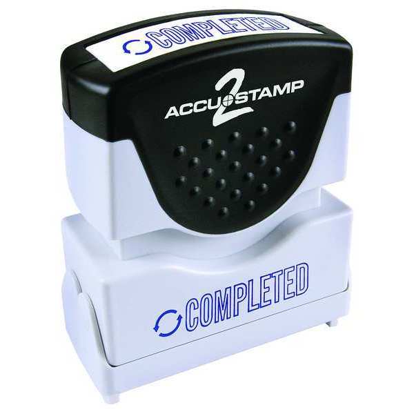 Accu-Stamp2 Microban Message Stamp, Completed, 3/8" 038847