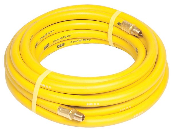 Continental 3/8" x 25 ft Nitrile Coupled Multipurpose Air Hose 300 psi YL 20071008