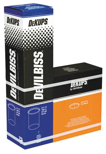 Devilbiss Disposable Liners Kit, 34Oz, Pk32 DPC-600