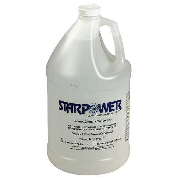 Starpower Degreaser, 1 Gal Jug, Liquid, 4 PK D312CS