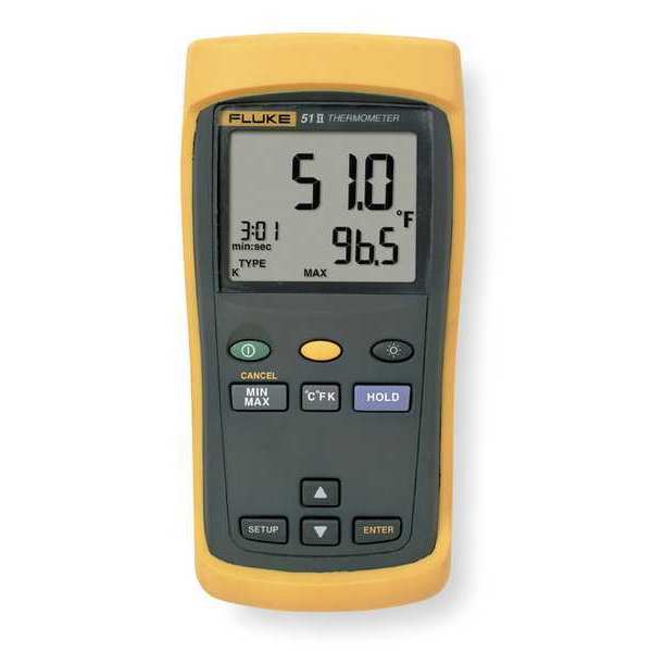 Fluke Fluke-51-2 NIST Thermocouple Thermometer FLUKE-51-2/CWG