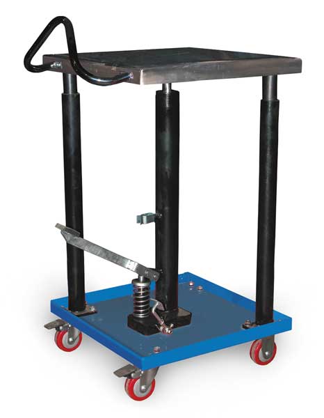 Zoro Select Hydraulic Lift Table, Load Cap. 500 lb. HT-05-1818A