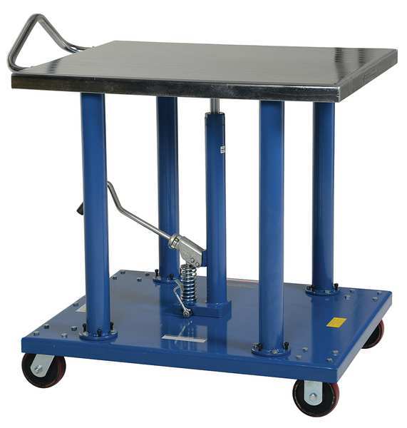 Zoro Select 36" x 54" Hydraulic Lift Table, Load Cap. 2000 lb. HT-20-3036A