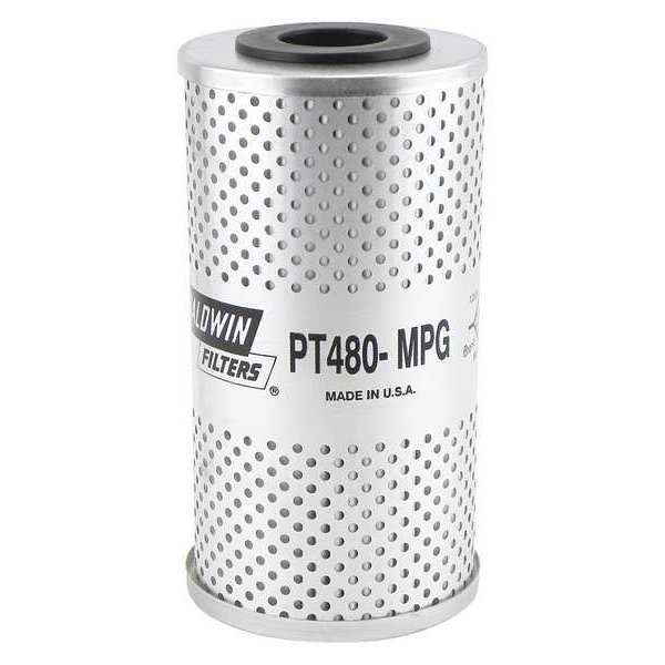Baldwin Filters Hydraulic Filter, 3 x 5-21/32 In PT480-MPG