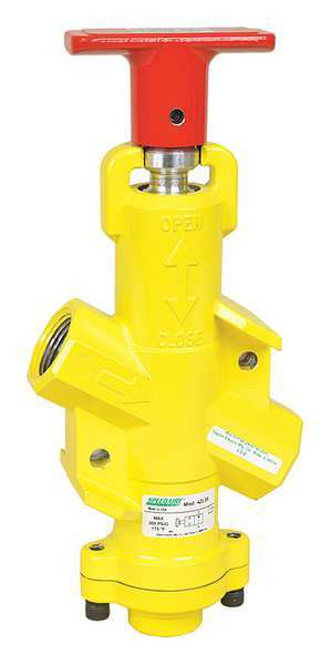 Speedaire Valve, Lockout, 1 In NPT 4ZL06