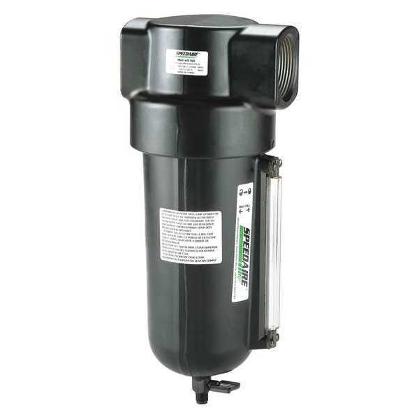 Speedaire Compressed Air Filter, 250 psi, 4.75 In. W, Pipe Size: 1-1/2" NPT 4ZL11