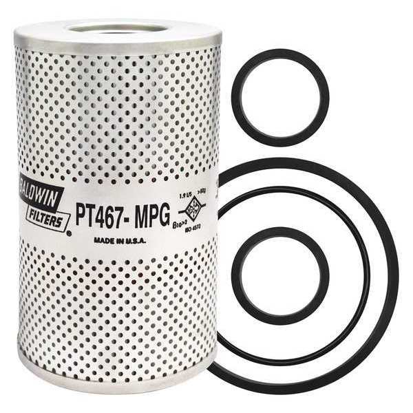Baldwin Filters Hydraulic Filter, 4-1/2 x 6-31/32 In PT467-MPG