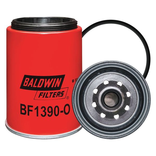 Baldwin Filters Fuel Filter, 6-3/16 x 4-11/32 x 6-3/16 In BF1390-O