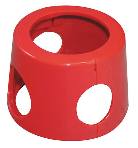 Label Safe Premium Pump Replacement Collar, Red 920308