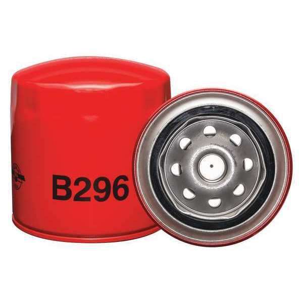 Baldwin Filters Oil Filter, Spin-On, By-Pass B296