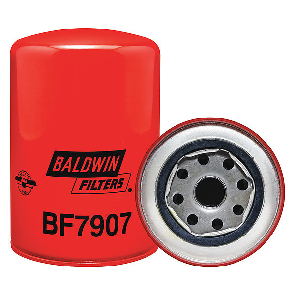 Baldwin Filters Fuel Filter, 5-5/8 x 3-11/16 x 5-5/8 In BF7907
