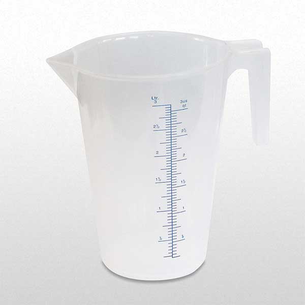 Funnel King Measuring Container, Fixed Spout, 3 Quart 94150