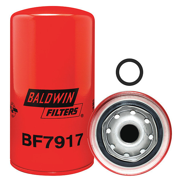 Baldwin Filters Fuel Filter, 7-1/8 x 3-11/16 x 7-1/8 In BF7917