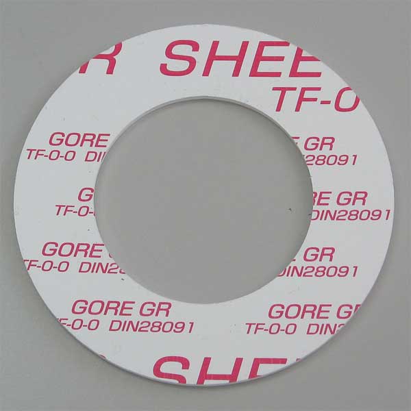 Gore Flange Gasket, Ring, 3 In, PTFE GR-RG-0150-125-0300