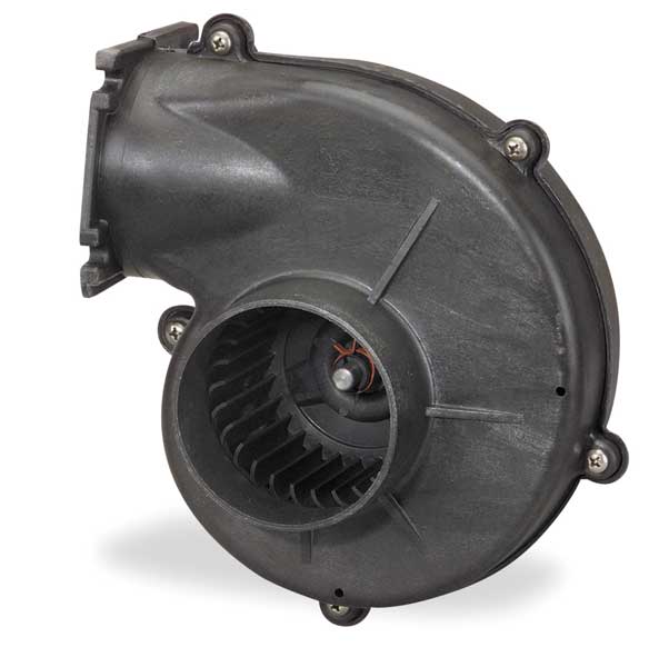 Jabsco Round OEM Blower, 4450 RPM, 1 Phase, Direct, Reinforced Plastic 34739-7010